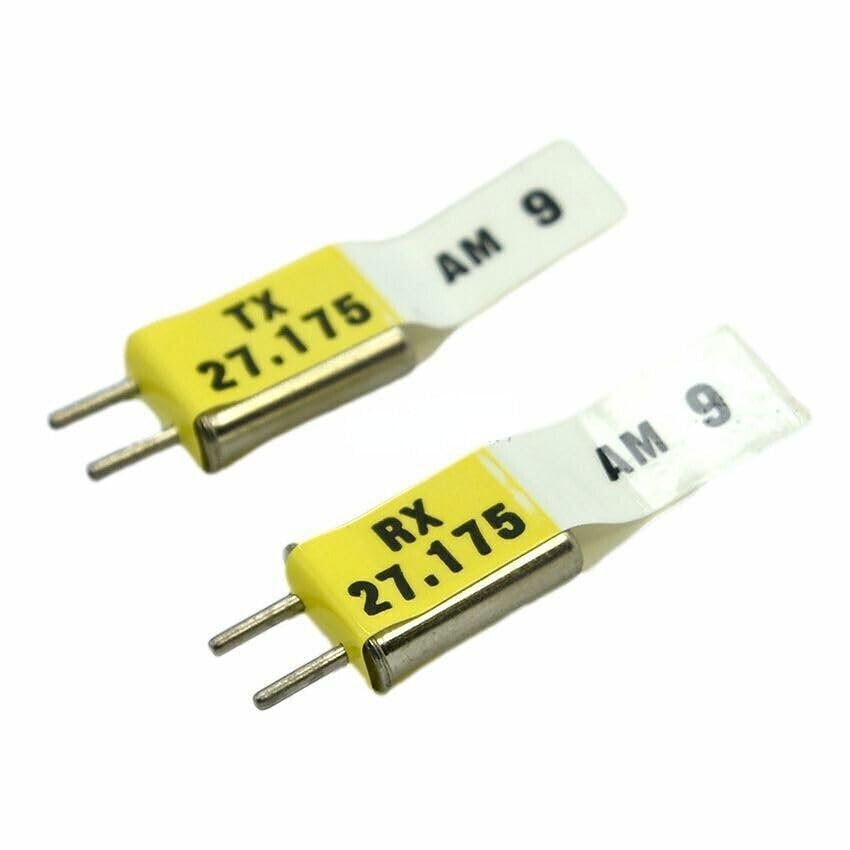 1pair Crystal AM 27MHz TX & RX RC Buggy Car Truggy HBX Part E122