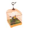Alasum Sound Activated Singing Bird in Cage Interactive Electric Bird with Realistic Chirping Sounds Motion Activated for Rooms and Home Decor Portable Fun for All Ages view 1