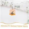 Alasum Sound Activated Singing Bird in Cage Interactive Electric Bird with Realistic Chirping Sounds Motion Activated for Rooms and Home Decor Portable Fun for All Ages view 3