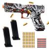 Halloween Toy Gift for Kids 6+ - Phantom Foam Dart Blaster with Shell Ejection, 32FT Long Range, 50 Safe EVA Bullets & 2 Magazines view 1