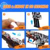 Halloween Toy Gift for Kids 6+ - Phantom Foam Dart Blaster with Shell Ejection, 32FT Long Range, 50 Safe EVA Bullets & 2 Magazines view 3