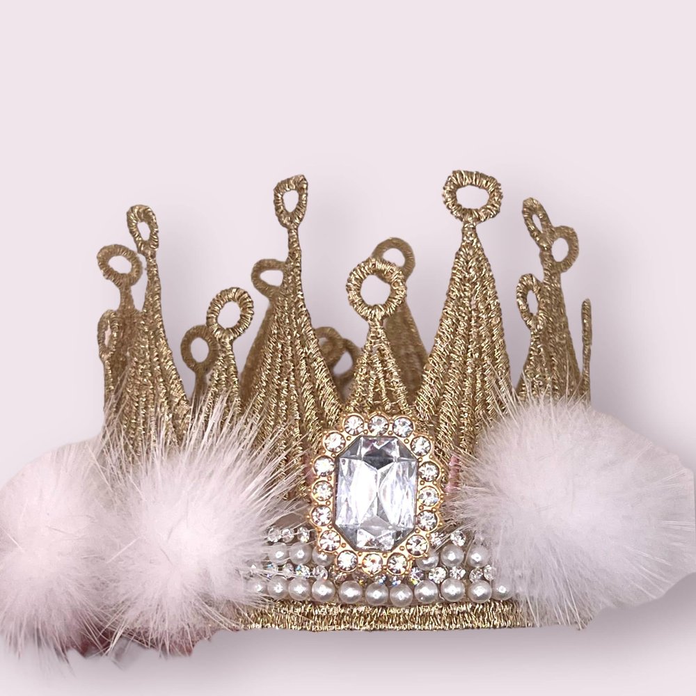 Snowy Winter Wonderland Crown Large
