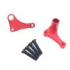 RC Car Accessories for Wltoys for 12423 12427 12428 12429 1/12 RC Car Turning Horns Rc Car Parts for Model Upgrade Metal Parts Steering Claw Rc Car Parts Set(Red) view 1