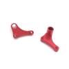 RC Car Accessories for Wltoys for 12423 12427 12428 12429 1/12 RC Car Turning Horns Rc Car Parts for Model Upgrade Metal Parts Steering Claw Rc Car Parts Set(Red) view 2