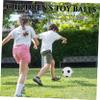 BESPORTBLE 1Set Inflatable Basketball Mini Soccer Ball Set Sports with Pump for Indoor Enhances Motor Skills Coordination view 4