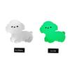 24pcs Miniature Resin Dog: Glow in The Figurines Tiny Puppy Models Cake Topper for DIY Crafts Fairy Garden Dollhouse Landscape Desk Shelf Decoration view 2