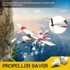 volantexrc RC Plane Trainer 3CH Remote Control Airplane with Prop Saver, 6-Axis Gyro Stabilizer & 3 Modes to Fly, Hobby Radio Controlled Aircraft RTF for Beginners & Adults (400mm,Red) view 4