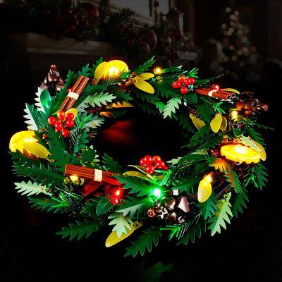 BOOZUU Light Kit for 10340 Wreath - Lighting Compatible with Wreath Building Set for Adults (Lights Only, No Model)