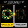 BOOZUU Light Kit for 10340 Wreath - Lighting Compatible with Wreath Building Set for Adults (Lights Only, No Model) view 3