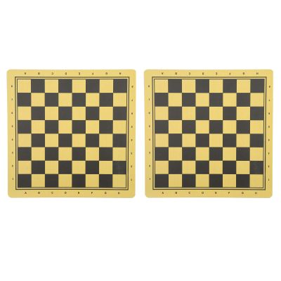 2Pcs Wooden Chess & Backgammon Board Set | Dual - Sided Checkerboard for Chess/Checkers/Draughts | 11.6x11.6 Inch Portable Game Board