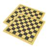 2Pcs Wooden Chess & Backgammon Board Set | Dual - Sided Checkerboard for Chess/Checkers/Draughts | 11.6x11.6 Inch Portable Game Board view 2