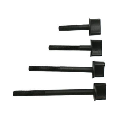 10 PCS M6 Metric Threaded for Ny-lon Plastic Thumb Screws Bolt Screws(M6xL30mm)