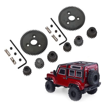 Rc Metal Steel Spur Gear, 54T 32P Pinions GearSets Replace with 15T 17T 19T PinionsGear Set for Slash 4x4 4WD 2WD VXL Rally Stampede Summit Gear