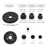 Rc Metal Steel Spur Gear, 54T 32P Pinions GearSets Replace with 15T 17T 19T PinionsGear Set for Slash 4x4 4WD 2WD VXL Rally Stampede Summit Gear view 2