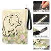 album card with double sided removable sleeves for Boys&Girls Toys colletctor Elephant Flower Garden view 4