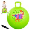 ZOOJOY Hopper Ball for Kids Aged 3-8, 18In Bouncy Balls with Handle, Green Dinosaur Hoppity Hop Ball with Pump, Indoor Outdoor Inflatable Jumping Hopping Toys for Boys Girls Girls view 1