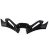 Chcury1 Motorcycle Front Winglet Aerodynamic Spoiler Fairing Cover for Yamaha R3 R25 2022 2019 2020 2021, Black view 3
