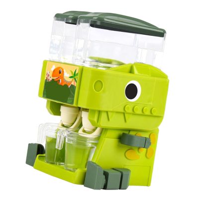 ToysCentral Basics Kids Dinosaur Water Dispenser Toy, Simulation Dinosaur Shape, Small Drinking Fountain Toy for Kids, with Drinkable Function, for Water Play (Green)