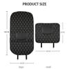 QWHJSP PU Car Seat Back Protector for BMW X5 2019 2020 2021 2022 2023 2024, Anti-Kick Waterproof Scratch Resistant Pad Easy to Clean Automotive Interior Accessories,Beige view 3