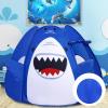 CRAWLBO Kids Play Tent Pop up Tent Turtles Automatic Setup Play House Tent for Girls and Boys Outdoor and Indoor (Shark) view 1