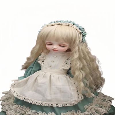 1/3 1/4 1/6 BJD Doll Clothes Handmade Fashionable and Cute Clothing Suitable for 11.8 in 18in 24 in BJD SD Doll (Green (A), 1/4)