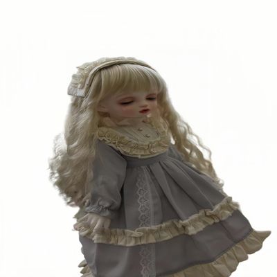 1/3 1/4 1/6 BJD Doll Clothes Handmade Fashionable and Cute Clothing Suitable for 11.8 in 18in 24 in BJD SD Doll (Gray, 1/3)