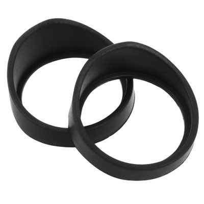 2pcs Microscope Eyepiece Covers Replacement Shields for Stereo Microscopes Comfortable Eye Protectors Durable Easy to Install Inner Diameter