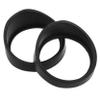 2pcs Microscope Eyepiece Covers Replacement Shields for Stereo Microscopes Comfortable Eye Protectors Durable Easy to Install Inner Diameter view 1