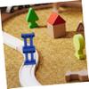 6pcs Wooden Train Track Bridge Supports Creative Riser Accessories for City Train Tracks Innovative Design Enhances Play Experience Improves Spatial Awareness Coordination view 4
