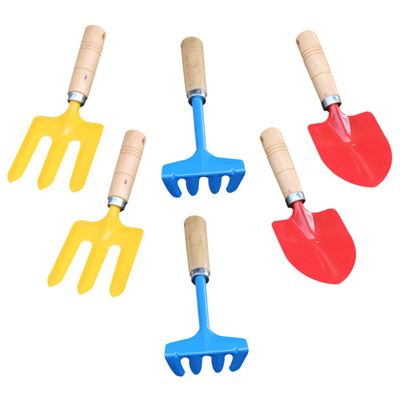OFFIGAM 2sets Boys and Girls Garden Toys Boys and Girls Shovel and Trowel Eco-Friendly Garden Tools for Year Old