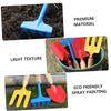 OFFIGAM 2sets Boys and Girls Garden Toys Boys and Girls Shovel and Trowel Eco-Friendly Garden Tools for Year Old view 4