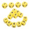 16pcs Dice Set Portable Teaching Tools for Math Learning Interactive Game Props for Classroom Home and Tutoring Sessions view 1