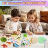 Hannstar Dinosaur Toys-Light Up Terrarium Kit for Kids, DIY Dinosaur Toys for 3 4 5 6 7 8 9 10 11 12 Year Old Boys, Night Light Dinosaur Arts and Crafts for Boys, Kids Christmas Birthday Gifts view 3