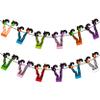 2pcs Witch Boot Theme Banners Halloween Party Decorations Witchs Feet Theme Banners Garlands for Halloween Witch Leg Themed Birthday Party Hanging Decoraitons view 1