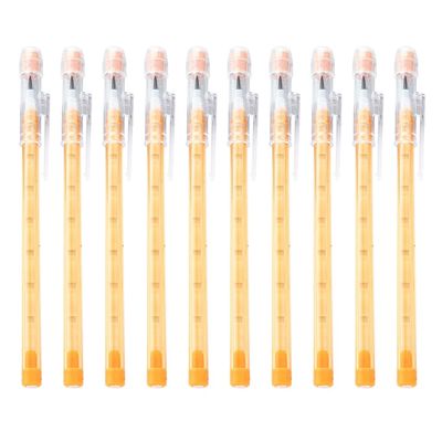 Not Sharpening Pencils Translucent Pencil with Matching Eraser Stackable Pencils