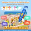 Interactive Search and Find Activity Books for Kids Ages 3-5, Toddler Travel Games Toys for Car Airplane, Road Trip Activities for Kids 4-8, Educational Preschool Learning Toys Gift with a Talking Pen view 2