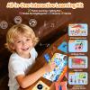 Interactive Search and Find Activity Books for Kids Ages 3-5, Toddler Travel Games Toys for Car Airplane, Road Trip Activities for Kids 4-8, Educational Preschool Learning Toys Gift with a Talking Pen view 4