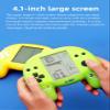 JXD Handle Brick Game Console 4.1Inch Great Grip Feeling 2574 in 1 Retro Puzzle Block Games Handheld Game Player for Travel/Indoor/Outdoor Children/Students/Teens/Birthday (Black) view 3