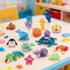 Air Dry Clay for Kids,Modeling Clay Kit,14 Species of Marine Life DIY Molding Clay Art Crafts Set,Ultra Light & Soft,Safe Non-Toxic,Toys Gifts for Age 4 5 6 7 8+ Years Old Boys Girls Kids view 2