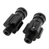 10mm Aluminum Widened Wheel Hex Nuts & Axle Set for 1/5 X-MAXX 8S 77086-4 Upgrade Replacement for #7768#7756 (Black) view 2
