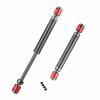 2PCS Metal Adjustable CVD Transmission Axle Universal Joint Drive Shaft 112-155mm for 1/10 RC Car Rock Crawler Axial SCX10 90046 view 1