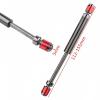 2PCS Metal Adjustable CVD Transmission Axle Universal Joint Drive Shaft 112-155mm for 1/10 RC Car Rock Crawler Axial SCX10 90046 view 2