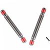 2PCS Metal Adjustable CVD Transmission Axle Universal Joint Drive Shaft 112-155mm for 1/10 RC Car Rock Crawler Axial SCX10 90046 view 4