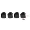 4Pcs Aluminum Alloy Shock Cap Protector for Arrma 1:14 Typhon GROM / 1:16 Mojave GROM / 1:18 Granite GROM RC Car Upgrades Parts (Black) view 2
