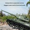 Xenotrix 1:16 Soviet T-34 Medium RC Tank, 2.4G RC Military Tank Model, with Sound Smoke Shooting Effect, an Excellent Gift for Major Holidays Such As Christmas view 4