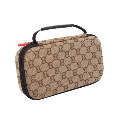GoAssemb Storage Bag for RG556 Retro Handheld Game Console, Portable Game Console Accessories All in One Travel Storage Case, Easy to Carry, Khaki