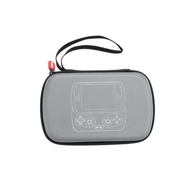 GoAssemb Storage Bag for RG Slide Retro Handheld Game Console, Portable Game Console Accessories All in One Travel Storage Case, Easy to Carry, Black