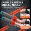 Double Barrel Toy Foam Blaster with Geen Dot Scop Foam Squirt Foam Dart Blaster Soft Bullets Toy Blaster for Ages 14+ view 2