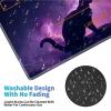 24" x 14" Zoned TCG Playmat, Commander MTG Game Mat, Purple Cat Butterfly view 4