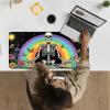 24" x 14" Zoned TCG Playmat, Non Slip Rubber MTG Game Mat, Rainbow Skull view 2